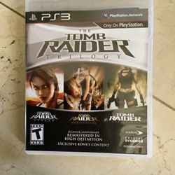 Tomb Raider Triology