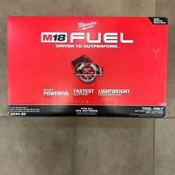 Milwaukee M18 7-1/4" Circular Saw BRAND NEW TOOL ONLY 2834-20