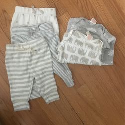 Cat & Jack Organic Cotton Baby Clothes 0-6 Months