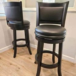 Bar Stools New in Packaging’s With Ball Bearing Swivel Function.