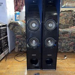 Samsung Surround sound tv speakers With Subwoofer asking $450