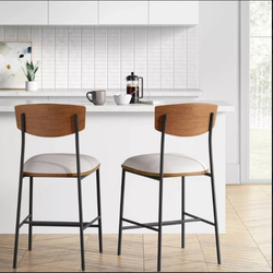 Dining Chair "Telstar" Mid-Century Modern - by Threshold- (Brand New)