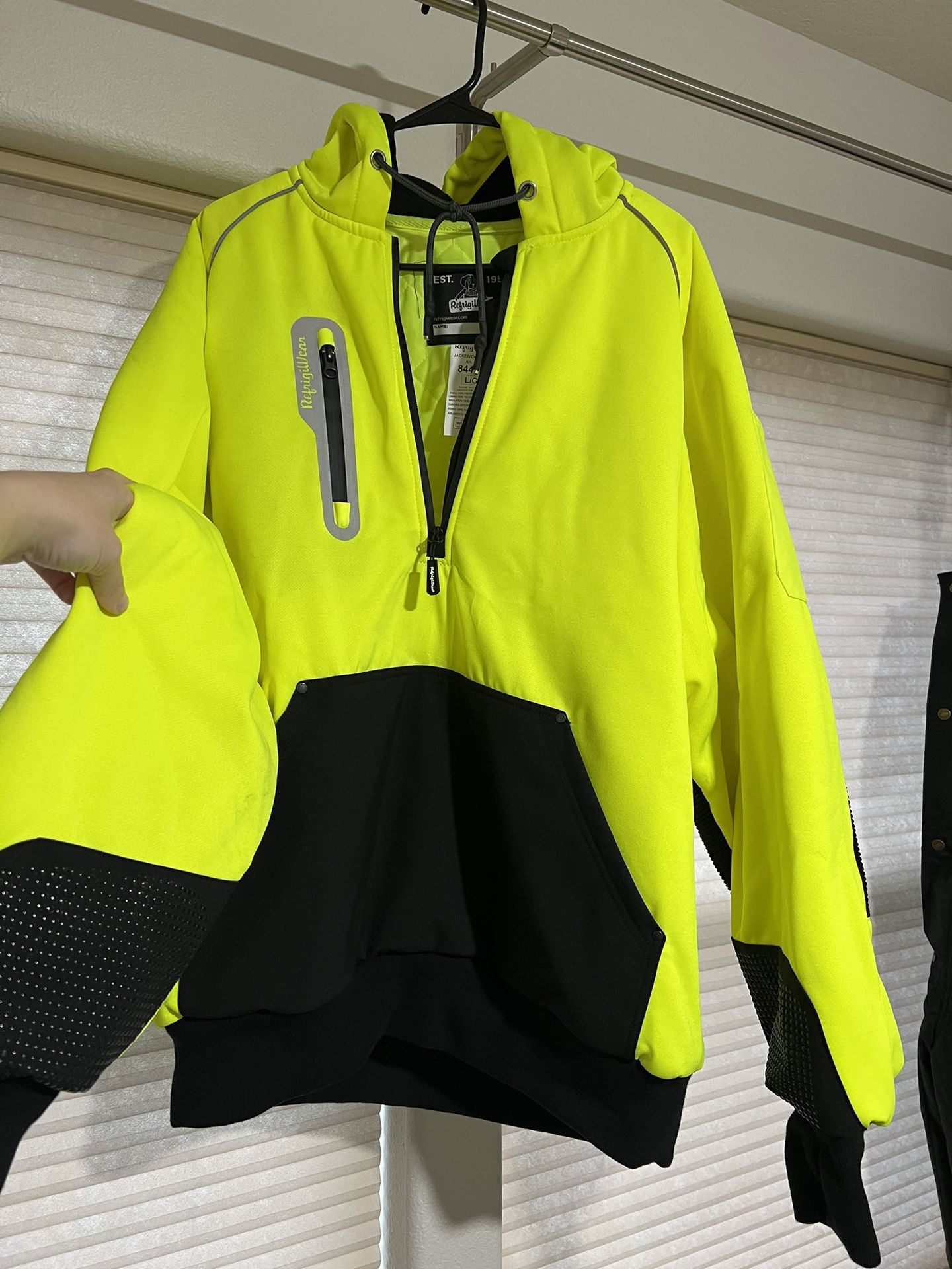 Refrigiwear HiVis Polar force Sweatshirt