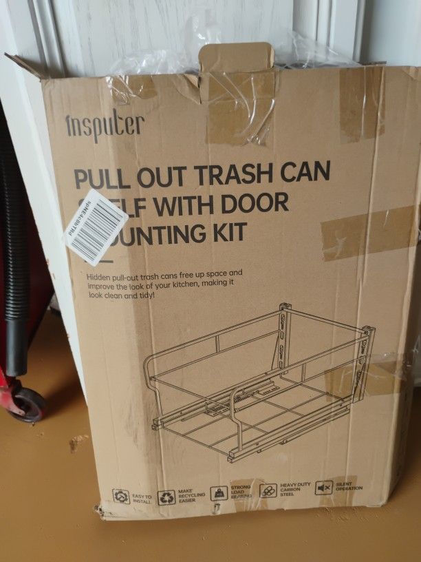 Pull Out Trash Can Mounting Unit