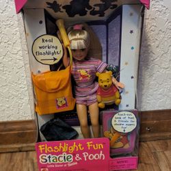 1997 Stacie & Winnie The Pooh Barbie 