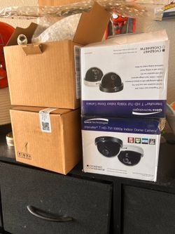 Monitor and cameras
