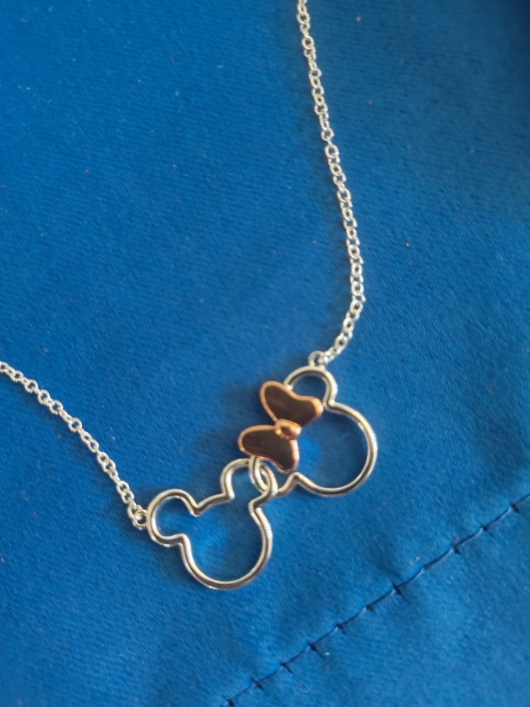 Disney Neckless And Charm Brand New $30