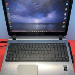  i5…i5…i5…OPEN BOX TOUCHSCREEN HP 7  GENERATION PROBOOK 450 G2…with  CD/ PLAYER…120..SSD...12.0  GB RAM  READY FOR CLASSES ON LINE OR WORK  