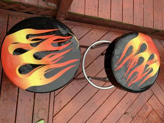 Flame Stools