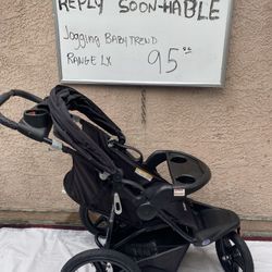 Jogging Baby Trend Stroller 