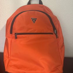 Guess Orange Backpack
