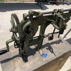 Antique apple peeler