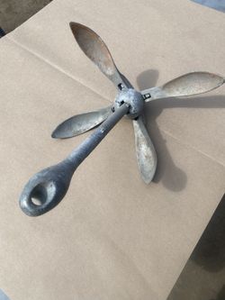 Boat Grapling  Hook Or Anchor 