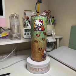 20oz Glitter Tumbler