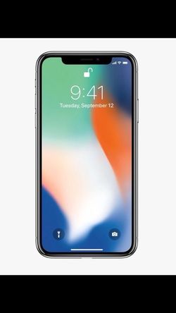 IPhone X 64gb unlocked