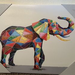 Elephant Canvas Art