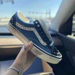 Vans LX Old Skool 36 Pearlized Pack Black Navy Mens & Women’s 