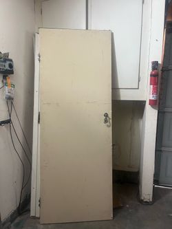 Solid core wood door