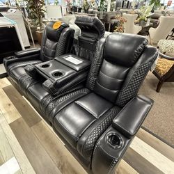 Power Recliner Sofa 