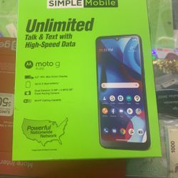Moto G Pure Simple Mobile Plan and Phone