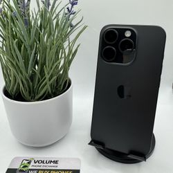 Apple iPhone 15 Pro 128gb Unlocked Black Titanium Battery 80%