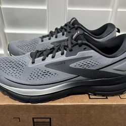 New Brooks Gray/Black Trace 3 Neutral Running Shoes (Men’s Size 11) - $65
