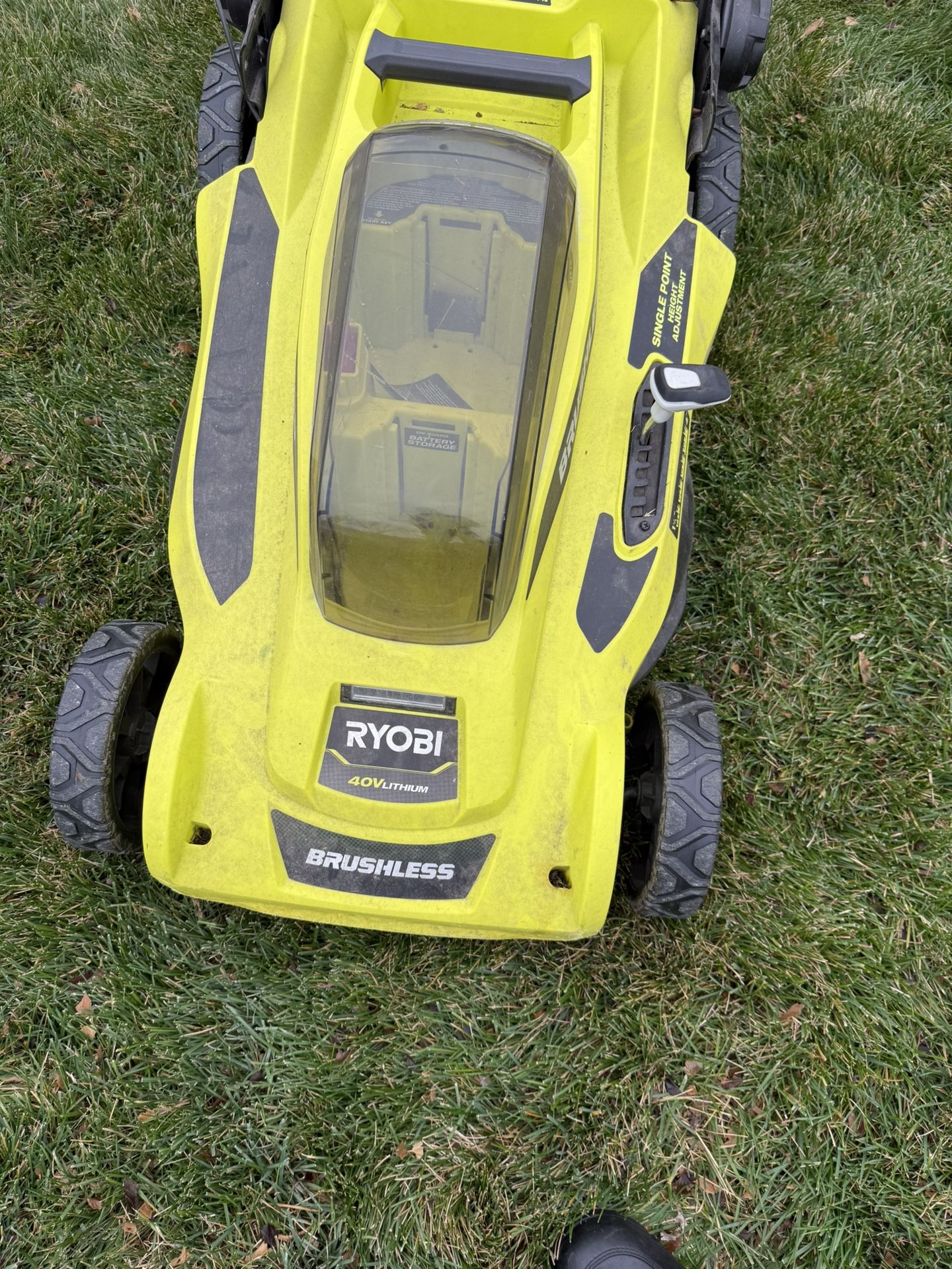 Battery Operated Lawnmower 