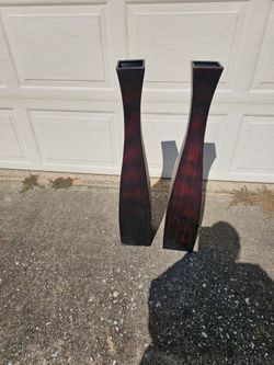 Pair of Tall Floor Vase