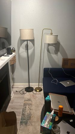 Two Floor Lamps