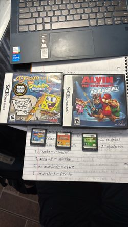 Nintendo DS Games Bundle – 5 Games