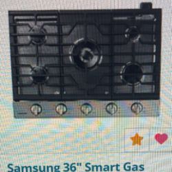 Samsung 36” Smart Gas Stove Top