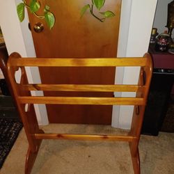 Blanket and or Quilt Rack