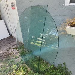 2 X 5ft Glass Tables
