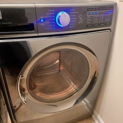 ⭐️NICE CLEAN STAINLESS STEEL KENMORE ELITE ELECTRIC DRYER⭐️
