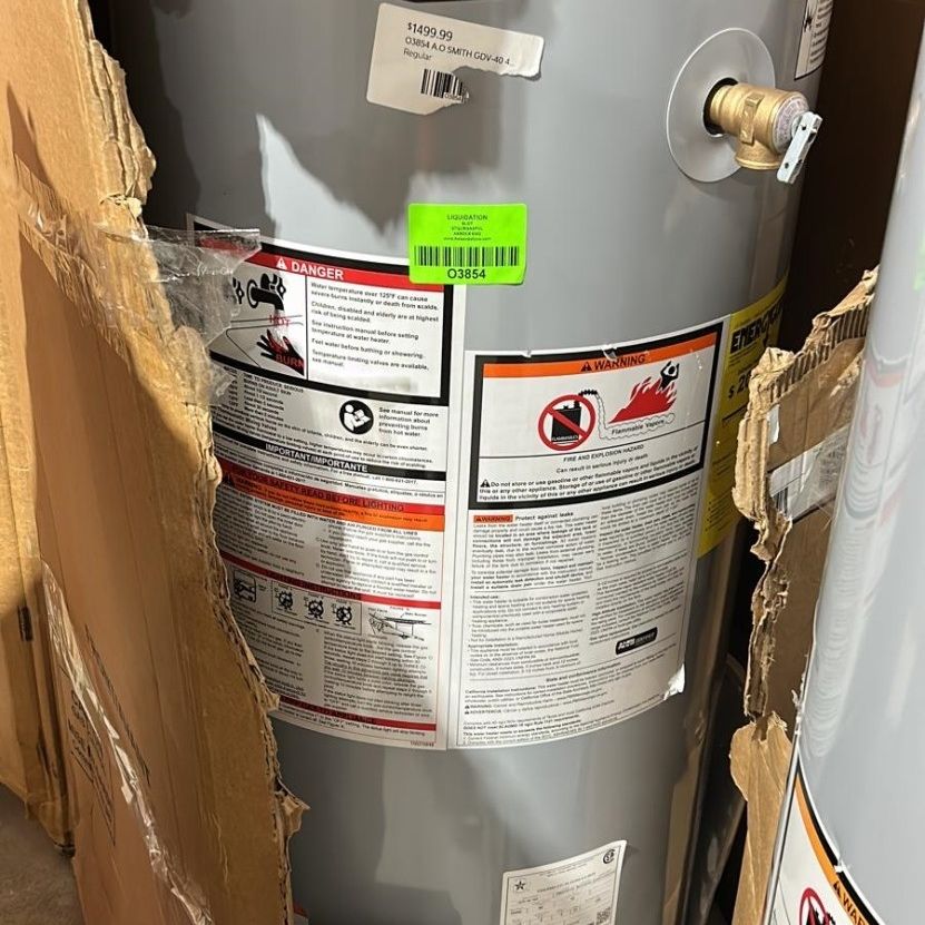 A.O SMITH GDV-40 40 Gallon ProLine Water Heater for Sale in San Antonio, TX  - OfferUp