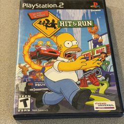 The Simpsons Hit And Run Playstation 2