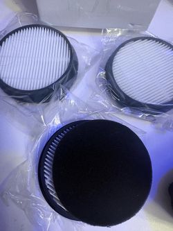 3 Round HEPA Vacuum Replacement Filters Set