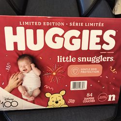 Huggies New Born 84 Diapers 
