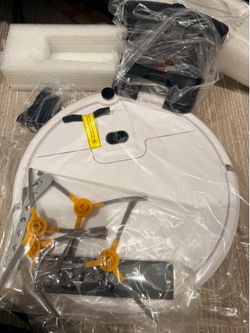 Brand New HKS-803 Robotic Vacuum Cleaner w/ Charging Dock & Remote