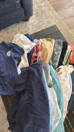Boys jackets and shirts lot size 4