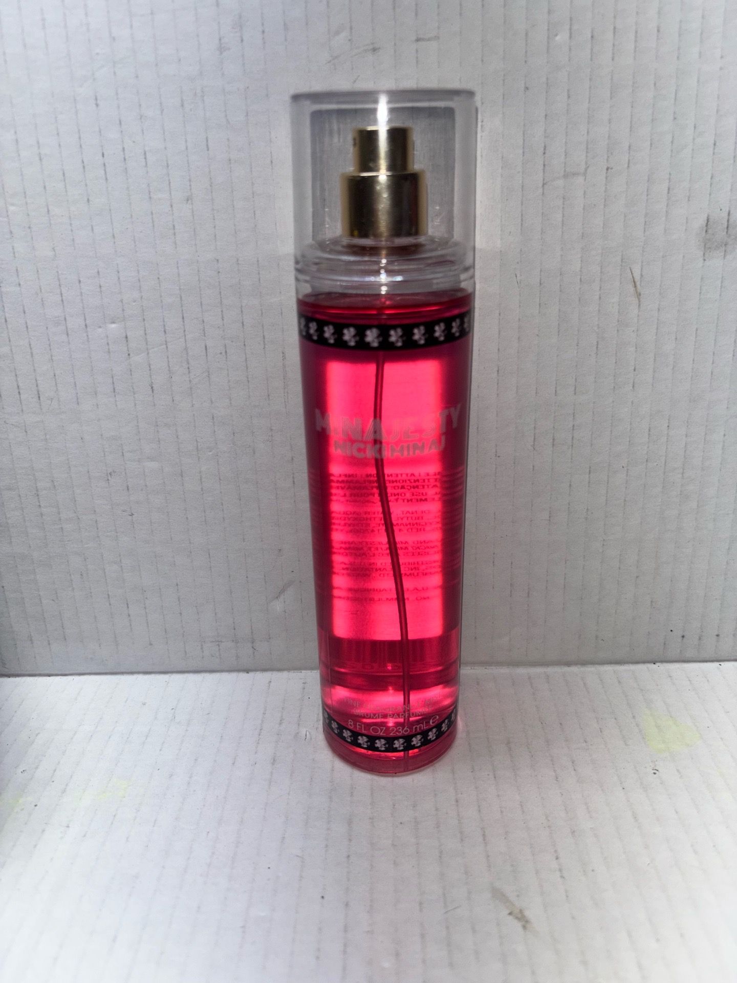 NICKI MINAJ MINAJESTY FRAGRANCE MIST SPRAY FOR WOMEN - 8.0 OZ/236 ML - NO BOX