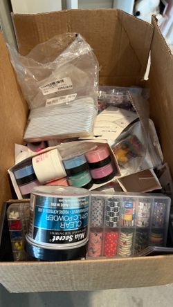 Box Of Nail Supplies