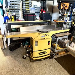 54 HH Powermatic 6” Jointer with Mobile Base