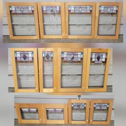 Stained Glass Cabinet Doors 