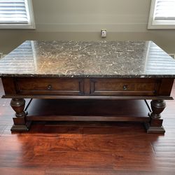 Granite Top Coffee Table 52 X 34