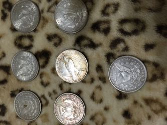 monedas 1880 y 1890s 80 each