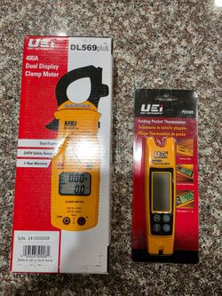 Multimeter and temperature probe
