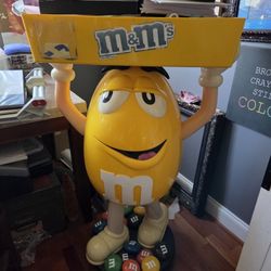 M&M  Collectable Stand With Shelf