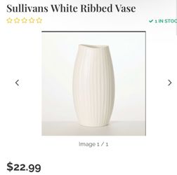 White Vase