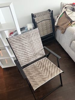 5 patio chairs